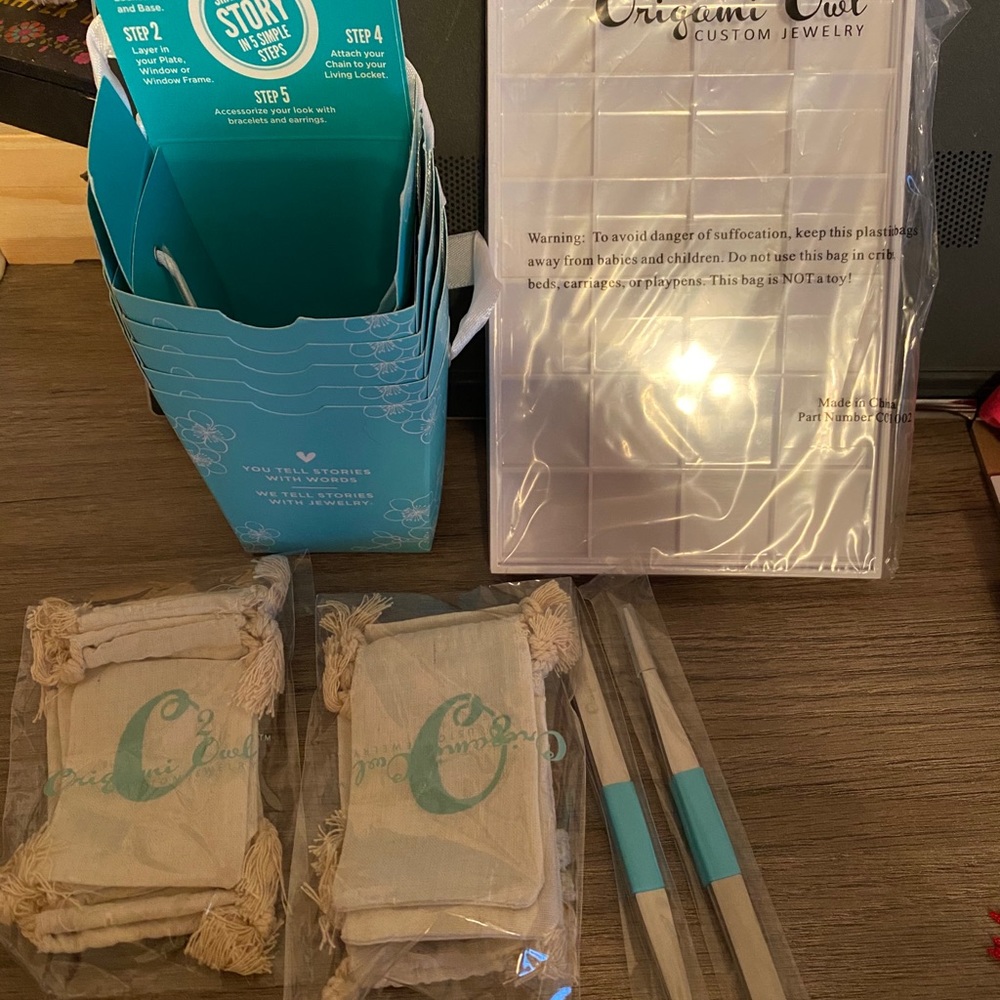 Origami owl supplies